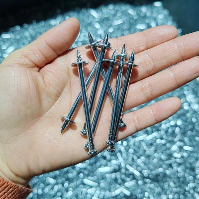 China Drive Pin Shooting Nail Gun Nails Zink bekleed met zilveren kleur Te koop