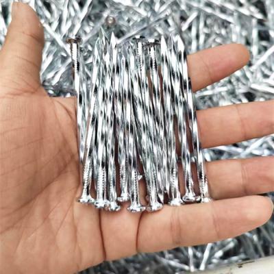 China ODM 2.5 pulgadas de concreto de acero Uñas de acero electro galvanizado en venta