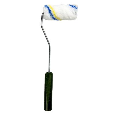 China Best Selling Yellow Green Plastic Handle Scratch Roller Paint Brush for sale