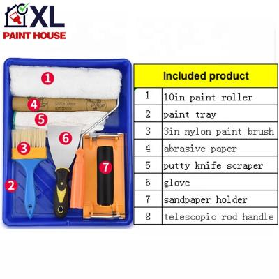 China China Manufacture Paint Brush Handle Tool Room Wall Painting Multifunction Roll Set XLPRB006 for sale