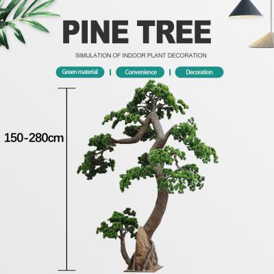 China 150cm Artificial Pine Tree Bonsai Decoration Plant For Bathroom for sale