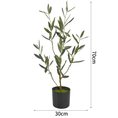 China Anti UV Artificial Olive Tree Fresh And Welcoming Mimic Exact Colors Textures Of Real Plants for sale