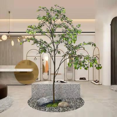 China Kundenspezifische künstliche Ficus-Baum-Raum-Eckdekorations-unbedeutende Art zu verkaufen