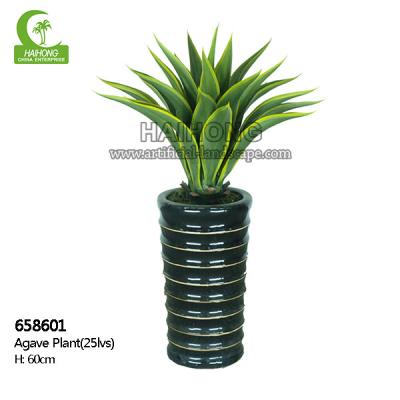 China Aesthetic H60cm Artificial Succulent Plant For Home Decoration for sale