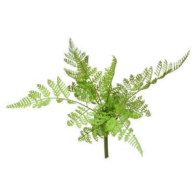 China hojas Fern Bush artificial, Fern Leaves For Wall Decoration falso de la altura 12 de los 30cm en venta