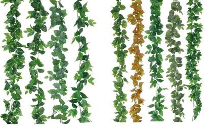 China 230cm Length Artificial Pothos Vine for sale