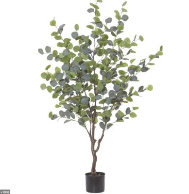 Cina decorazione all'aperto artificiale verde dell'albero di eucalyptus di 180cm in vendita