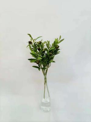 China 30cm Groene Artificia Olive Branch Home Office Garden Decoratie Te koop