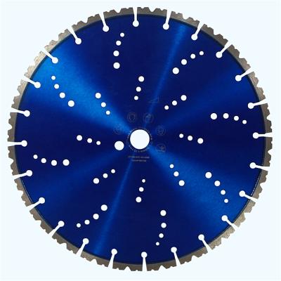 China Factory Supply Granite/Concrete/Marble/Stone Diamond Reinforced Concrete Cutting Blades Fast Speed ​​Laser Welded Diamond Discs For Stone Marble Cutting for sale