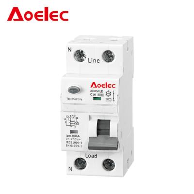 China AUB6NLE Electronic RCBO AUB6NLE AUB6NLE for sale