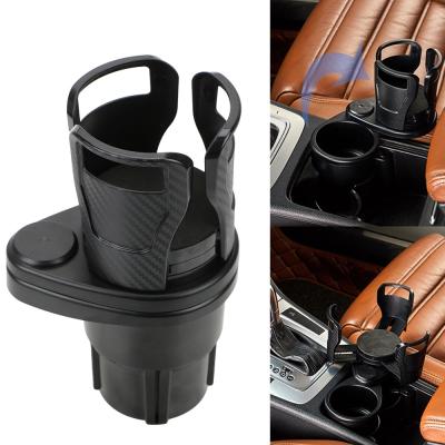 China Brief & Simple Color Universal Adjustable Car Cup Holder Beverage Mobile Phone Car Holder for sale