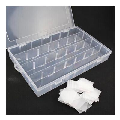 China Viable Organizer Storage Container Box with Adjustable Dividers - Perfect for Storing Earrings Rings Beads and Mini Accessories Goods for sale