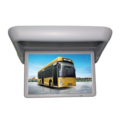 China Support 19 Inch DC24V Video SD HD-MI LCD USB Multi-Language Optional Motorized Shake Down Monitor for sale