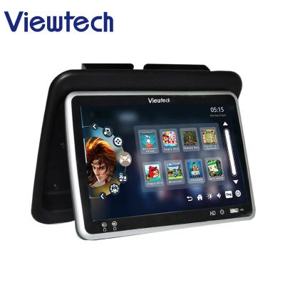 China 10.1 Inch Touch VOD Video On Demand TV Remote Control System In Back Seat Android Bus Pad For Train for sale