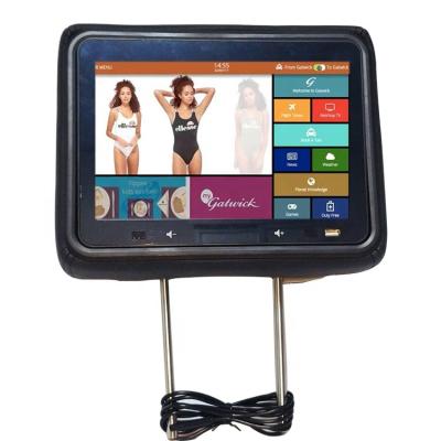 China Taxi Shenzhen Manufacture E-mark Certified 10.1inch Android 8.1 Car Taxi Headrest Advertising Display Screen for sale