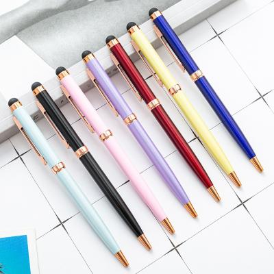 China Factory Direct Popular Metal Supplier OEM ODM Function Touch Screen Multi Tip Pen With Logo for sale