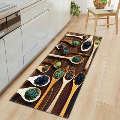 China Washable Custom Design Anti-fatigue Standing Anti-slip Waterproof Kitchen Mat Anti Fatigue Comfort Mats Rugs for sale