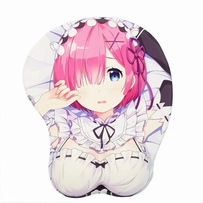 China With Custom Wrist Wrist Rest PadMouse Pad Gel Xxx2021 3D Mousepad Silicone Mousepads for sale