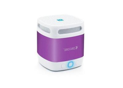 China Purple Mini NFC Waterproof Bluetooth Shower Speaker for Cell Phones for sale