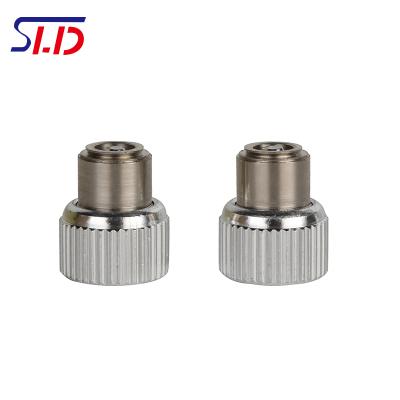 China PF13 PF14 Round Aluminum Knurling Knob Stainless Steel Panel Fastener Spring Loaded Captive Screw for sale