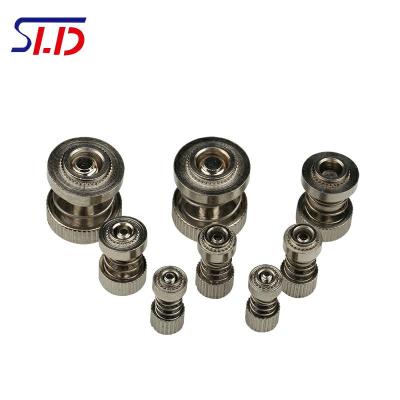 중국 Low Profile Round Button , Capitve Panel Spring Clip Fasteners PF50 PF52 PF60 판매용