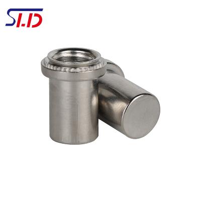 중국 General Industry B BS Self-Collapsing Fasteners Blind Nut are available in thread sizes from M3 through M6 in carbon or stainless steel. 판매용