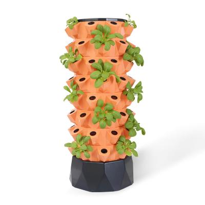 China Farms Greenhouse hydroponic self watering grow tower farm hydroponics system for tomatoes for sale