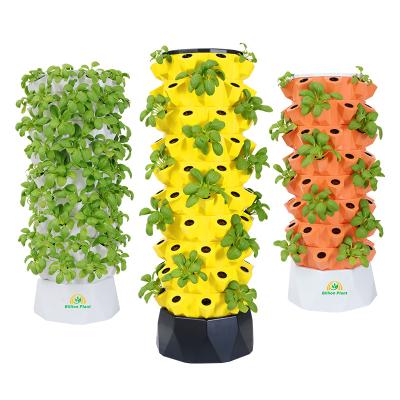 China Farms Vertical hydroponic tower home garden hydroponics grow indoor kit system for sale