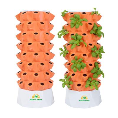 China Farms Garden hydroponic farming vertical tower strawberry hydroponic grow system for sale