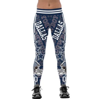 China Foreign Trade Breathable New Style Digital Printing Tight-fitting High-waist Leggings Workout Women's Sports Seamless Yoga Pants for sale