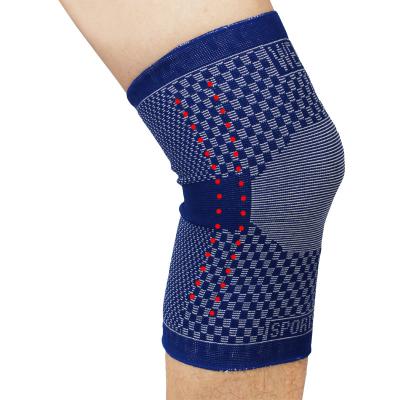 China Breathable High Quality Adjustable Knee Support Compression Brace Knee Sleeves High Elastic Bandage Knee Protection for sale