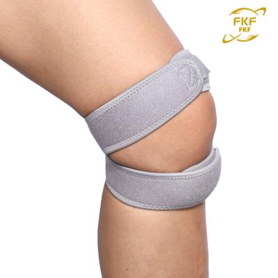 China Custom Adjustable Knee Support Neoprene Compression Patella Knee Strap Sports Knee Support Brace for sale