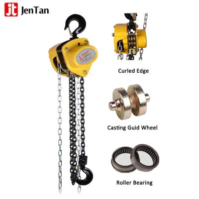 China High quality JenTan 2 ton yale type chain hoist for hotels for sale