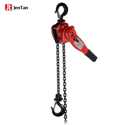 China Hotels JenTan Ratchet Chain Puller Price Bicycle Crane , 1.5 Ton Lever Hoist Ladder for sale