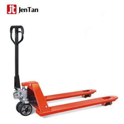 China Hand Pallet Jack AC Mount Pump Hydraulic Jack Manual Forklift 2.5 Ton Hand Pallet Truck for sale