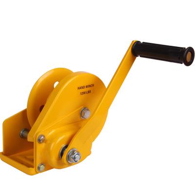 China Lightweight Manual Construction Hand Winch Brake Stainless Steel for sale