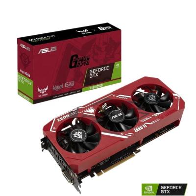 China Direct Selling Super Graphics Card GeForce GTX1660 ZAKU ZEON 6G Workstation for ASUS Desktop Graphics Card for sale