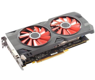 China New Used Desktop XFX AMD RX570 Graphics Card For Servers Desktop Super Graphics Card for sale