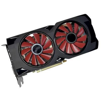 China New XFX 95% Used Desktop Graphics Card AMD RX570 RX580 8gb For GPU Servers for sale