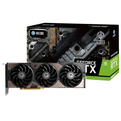 China Workstation GALAXY GeForce RTX 3080 Ti Black OC LHR 12GB 384bit GDDR6X NVIDIA RTX 30 Series Computer Graphics Card for sale