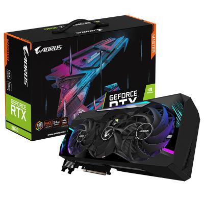 China Brand New Genuine AORUS RTX 3090 Workstation MAIN 24G Gaming Graphics Card Suitable for RTX 3090 Desktop Computers for sale