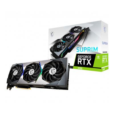 China MSI GeForce RTX 3090 SUPRIM X 24G GDDR6X Workstation Graphics Card with Graphics Card Graphics Card for sale