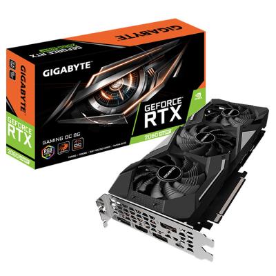 China Workstation NVIDIA GeForce RTX 2060 SUPER GAMING OC 8G GDDR6 With 4 Heat Pipes Direct Touch GPU Copper Video Card for sale