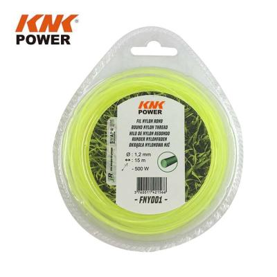 China 2-Stroke ROUND Nylon trimmer line for brush cutter nylon grass trimmer line for sale