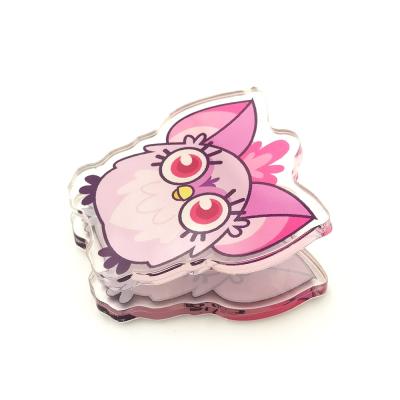 China Custom Acrylic Gift Clip Anime Cartoon Paper Book Clip for sale