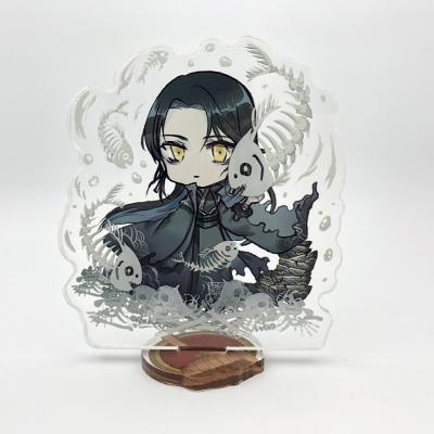 China Acrylic Acrylic Standee New Promotion Gift Foreground 3D Custom Design With Anime Figure Character for sale