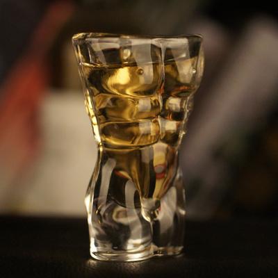 China Naked Pyrex Shot Glass Body Shot Glass Bullet Shot Glass for sale