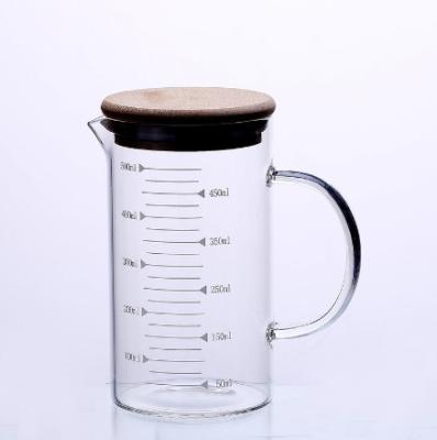 China Sustainable Glass Measuring Cups Drinkware Coffee Mugs Milk Glasses for sale