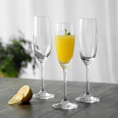 China Crystal Crystal Champagne Flutes Champagne Glasses Premium Lead Free CLASSIC for sale