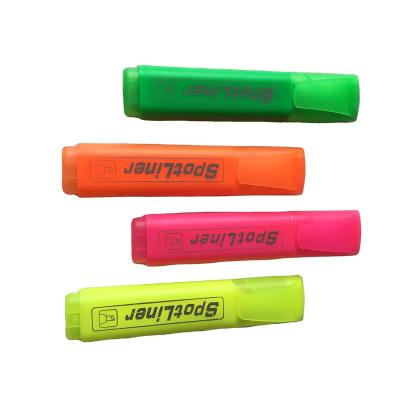 China office & School markers wholesale office used marker pen color key set highlighter bar hot-selling pen for sale